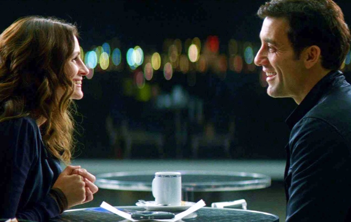 Duplicity the film with Clive Owen and Julia Roberts tonight on TV