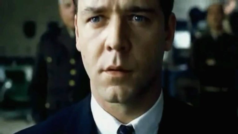In Beautiful Mind the movie with Russell Crowe tonight on TV