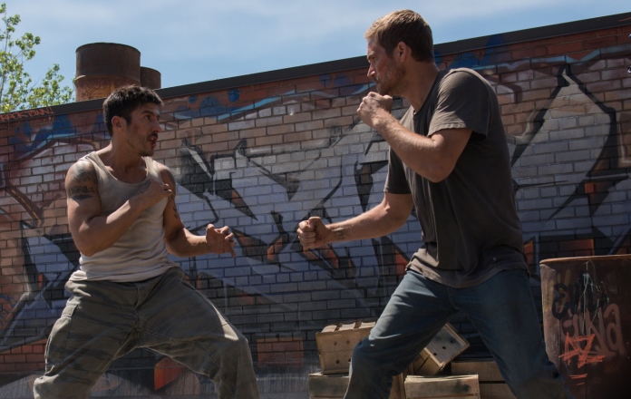 Brick Mansions, tonight on TV the American remake of Banlieu 13