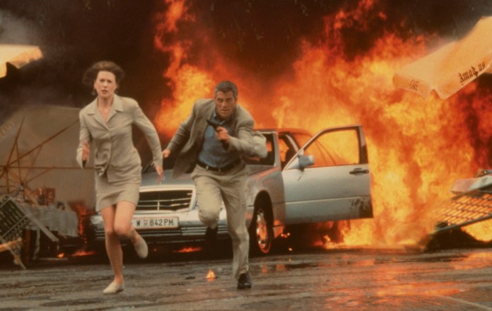 The peacemaker, the film with George Clooney and Nicole Kidman tonight on TV